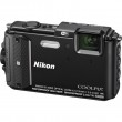Фотоаппарат Nikon Coolpix AW130 Black (VNA840E1)
